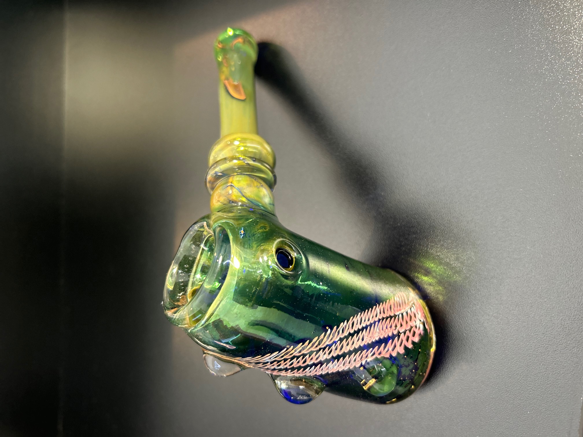 Photograph of product: Chain Reaction Fumed Hammer Bubbler