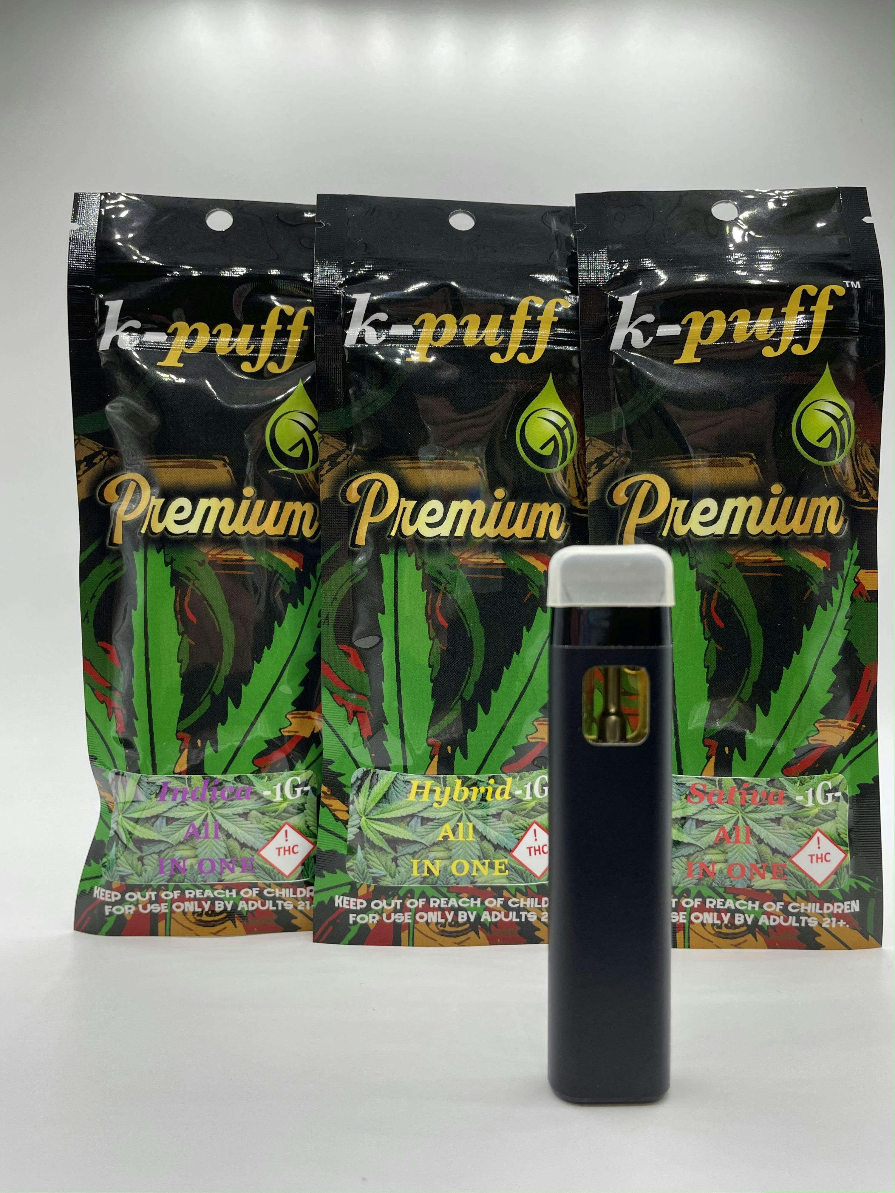Photograph of product: GH Labs K-Puff Premium - Essie Breath - 1 g Disposable (Oui'd)