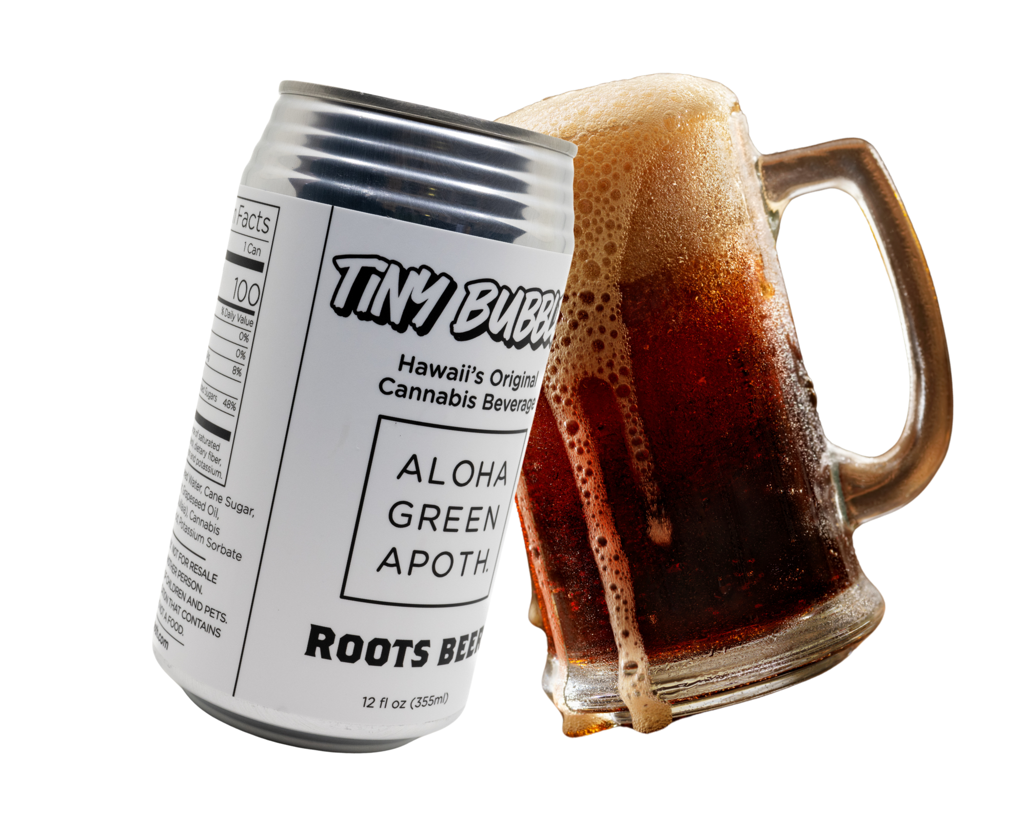 Photograph of product: Tiny Bubbles - Roots Beer