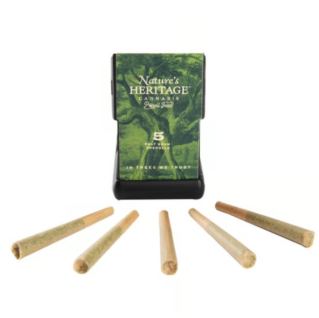 Photograph of product: 2.5g Lemon Margy Pre-Roll 5pk