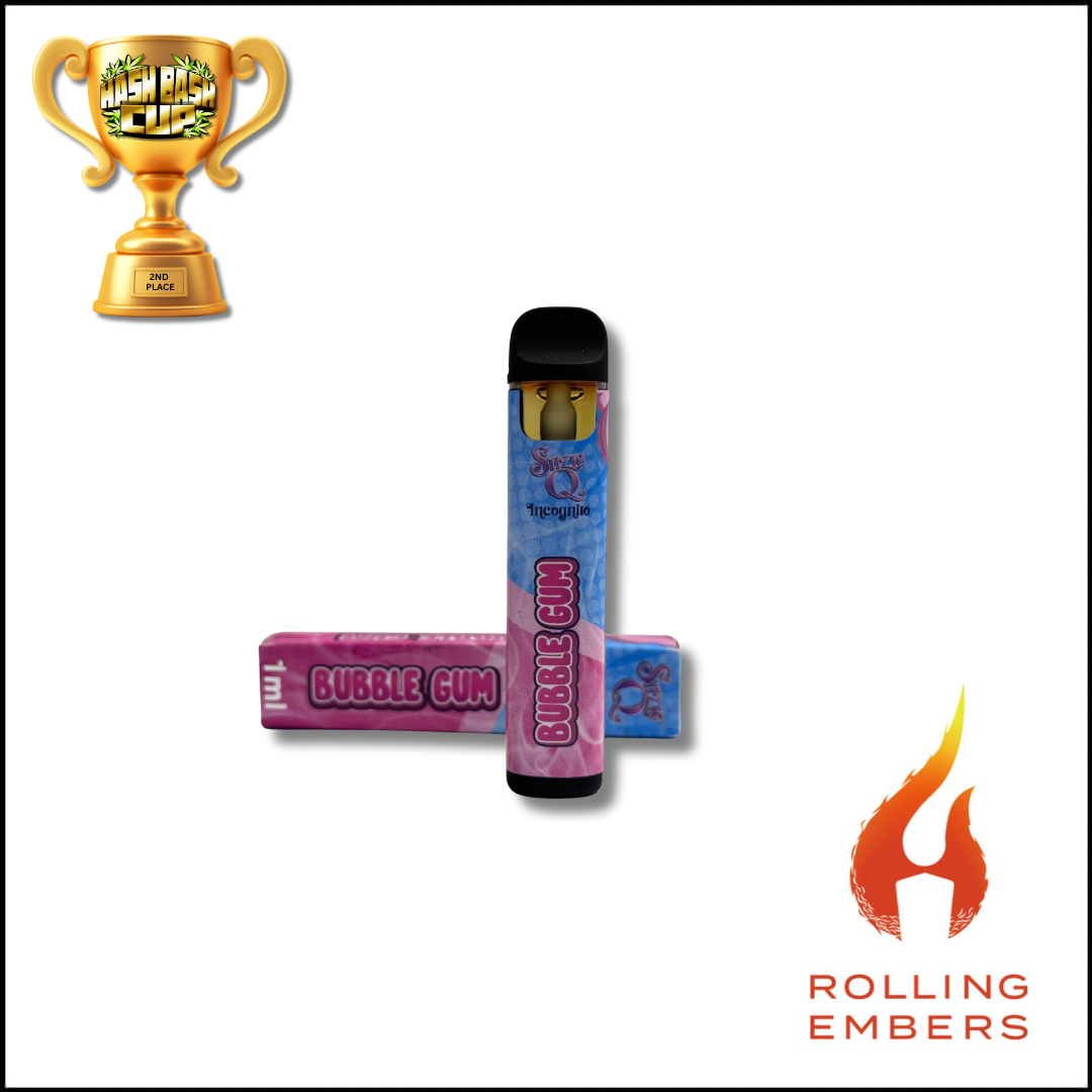 Photograph of product: Suzie Q's | Bubblegum | Disposable Vape
