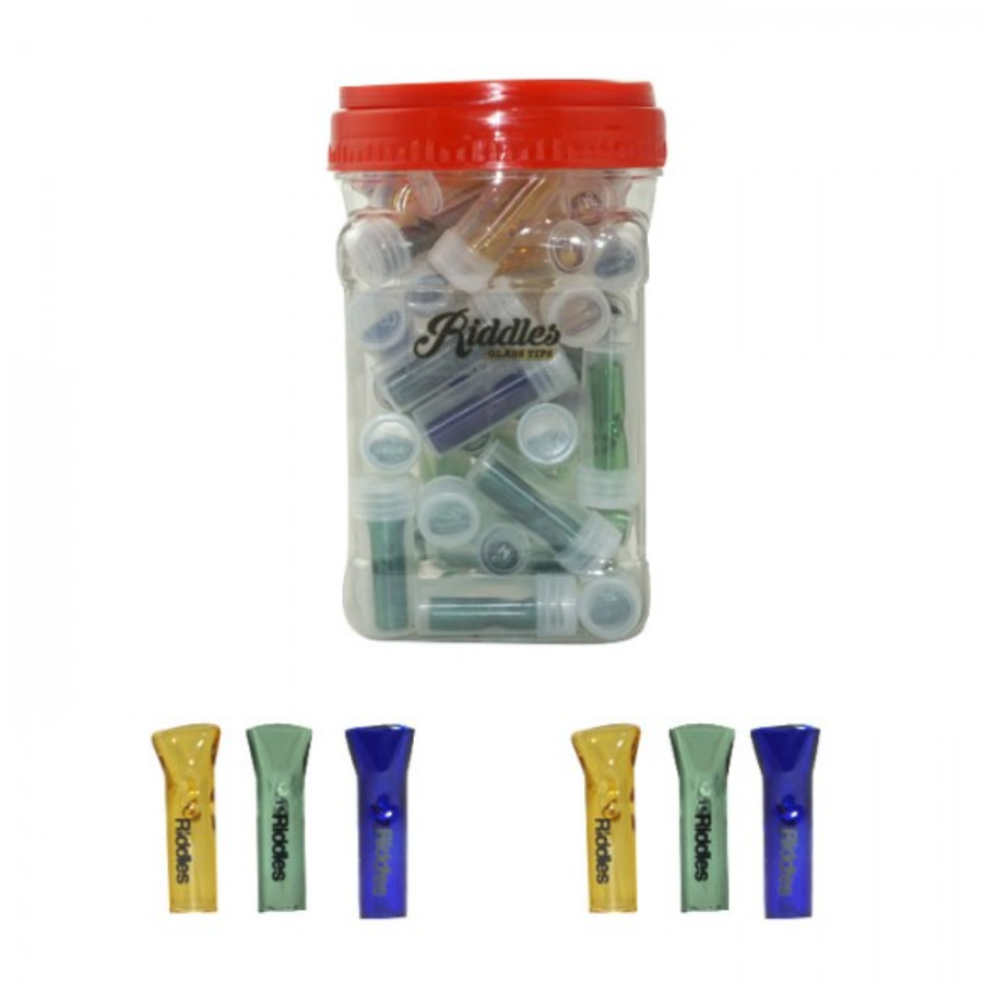 Photograph of product: Glass Tips - Riddles