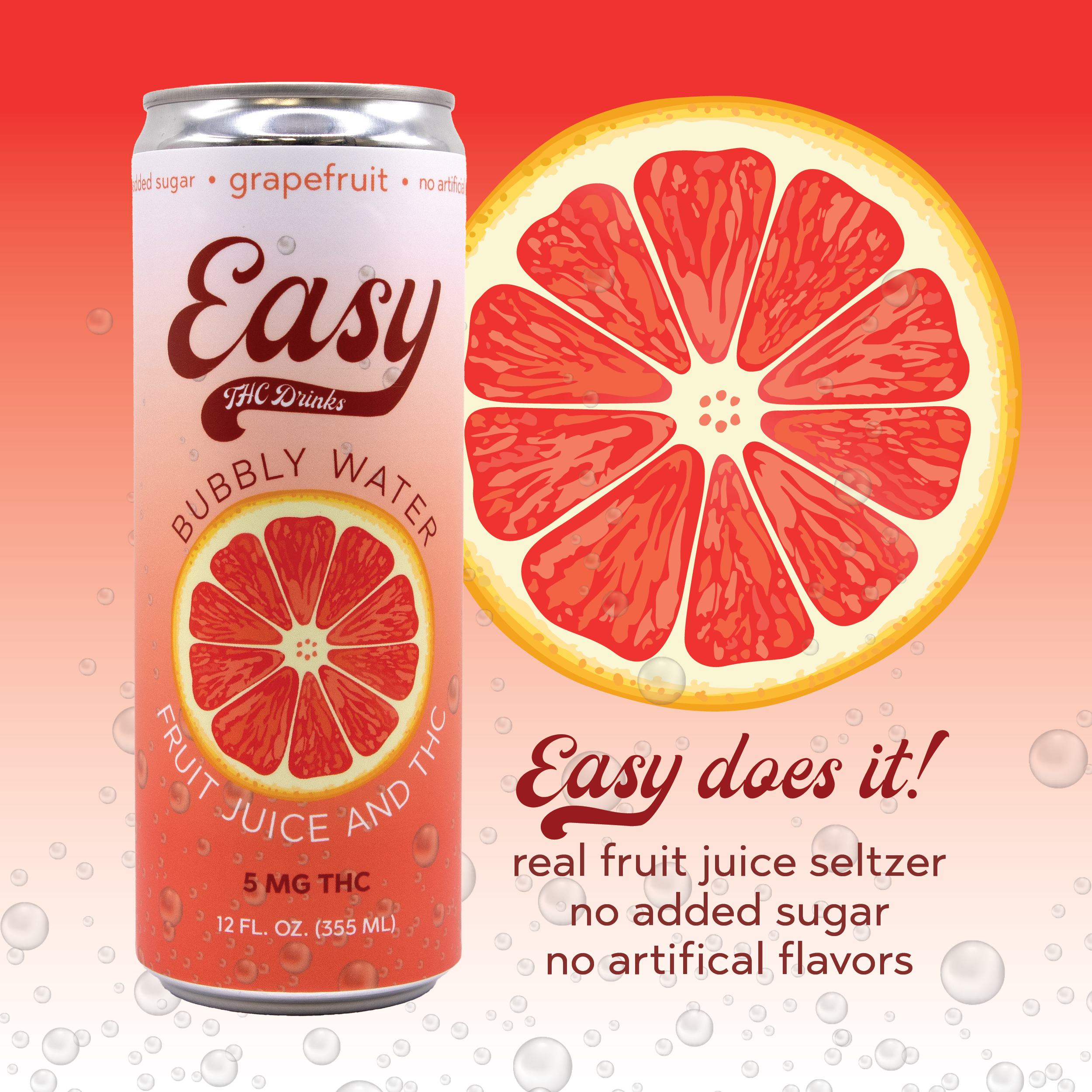 Photograph of product: Seltzer - Grapefruit