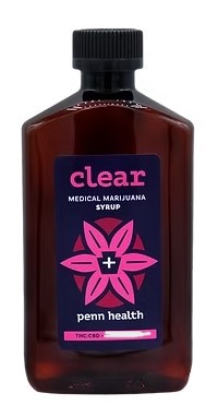 Photograph of product: Clear Syrup [1:1 TH-oui:CBD] (Peach)