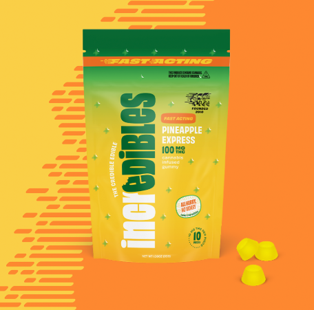 Photograph of product: Pineapple Express | 10pk | 100mg