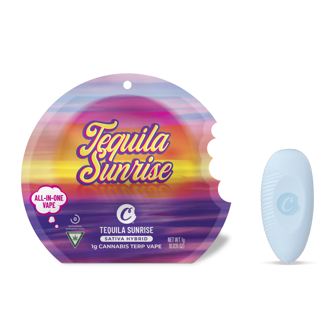 Photograph of product: Cookies Tequila Sunrise Disposable Vape Rec