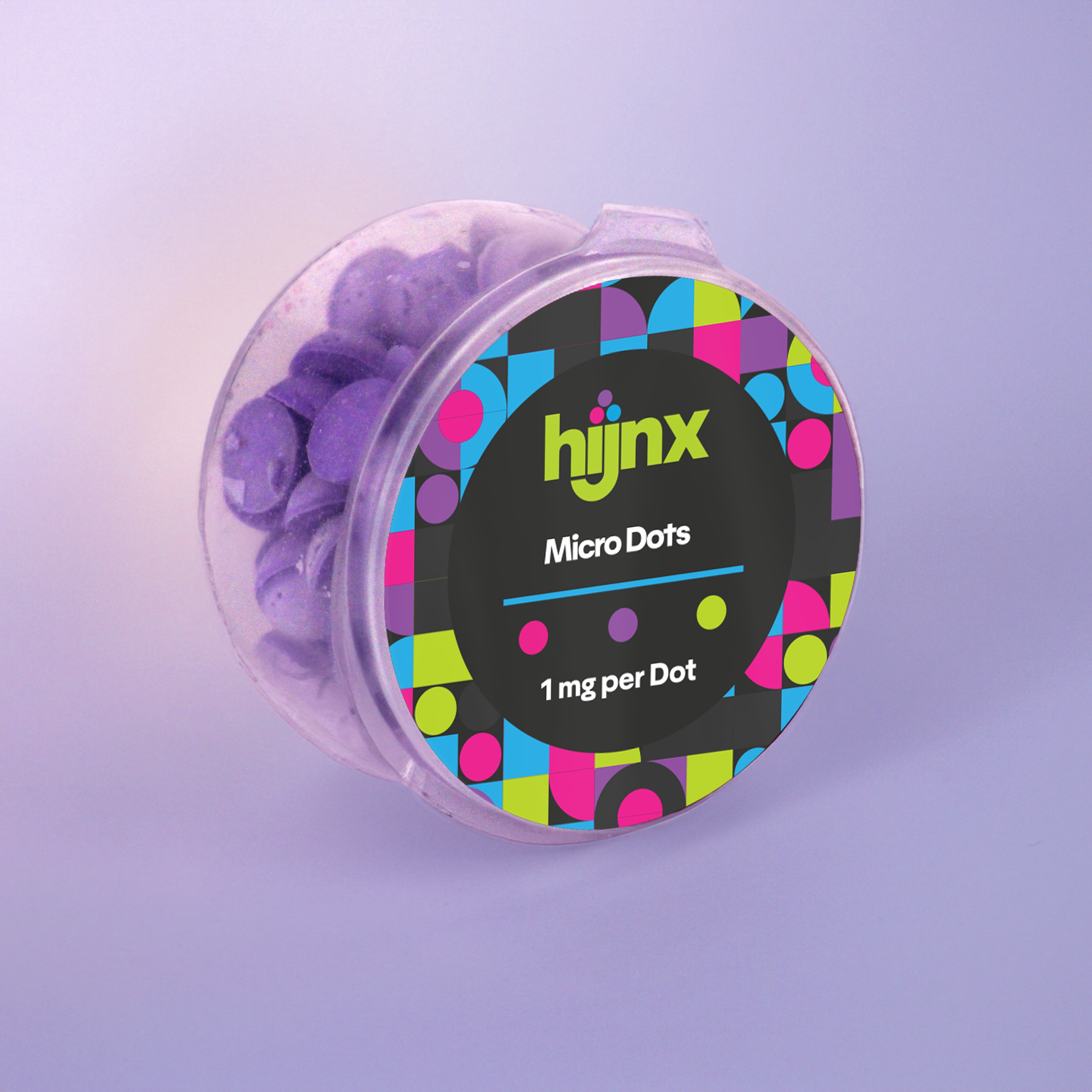 Photograph of product: EO Hijnx Mints - Micro Dots 50mg (50pk)