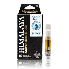 Photograph of product: HIMA Garlic Juice Rosin Cartridge Oui'd 1G - 