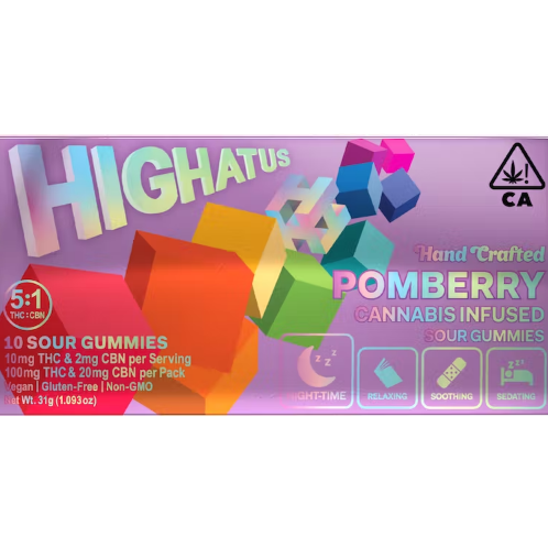 Photograph of product: Pomberry Sour Gummy - 
