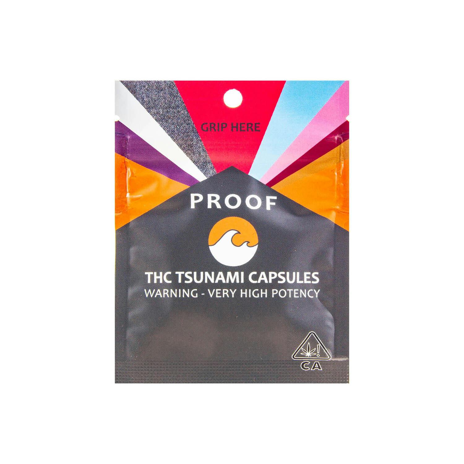 Photograph of product: Proof | TH-oui Tsunami Capsules 10 Pack (1000mg TH-oui)