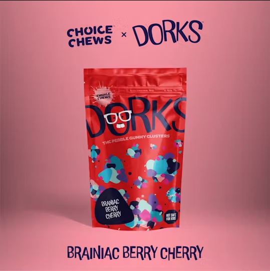 Photograph of product: Dorks | Brainiac Berry Cherry | 100 mg