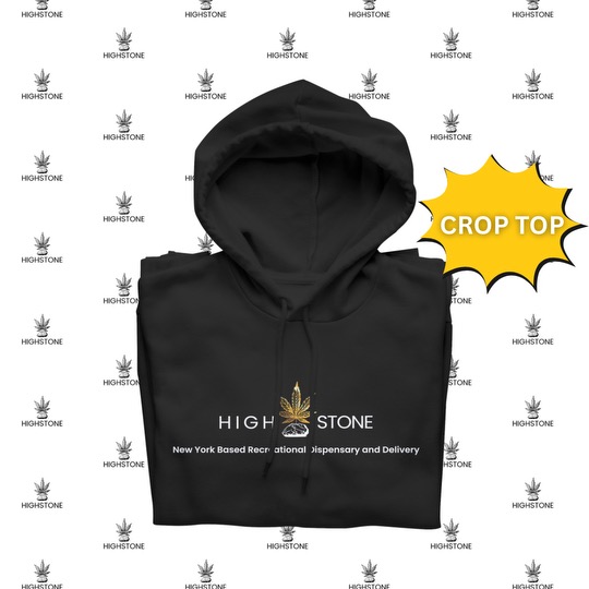 Photograph of product: HIGHSTONE CROPPED HOODIE | SIZE S