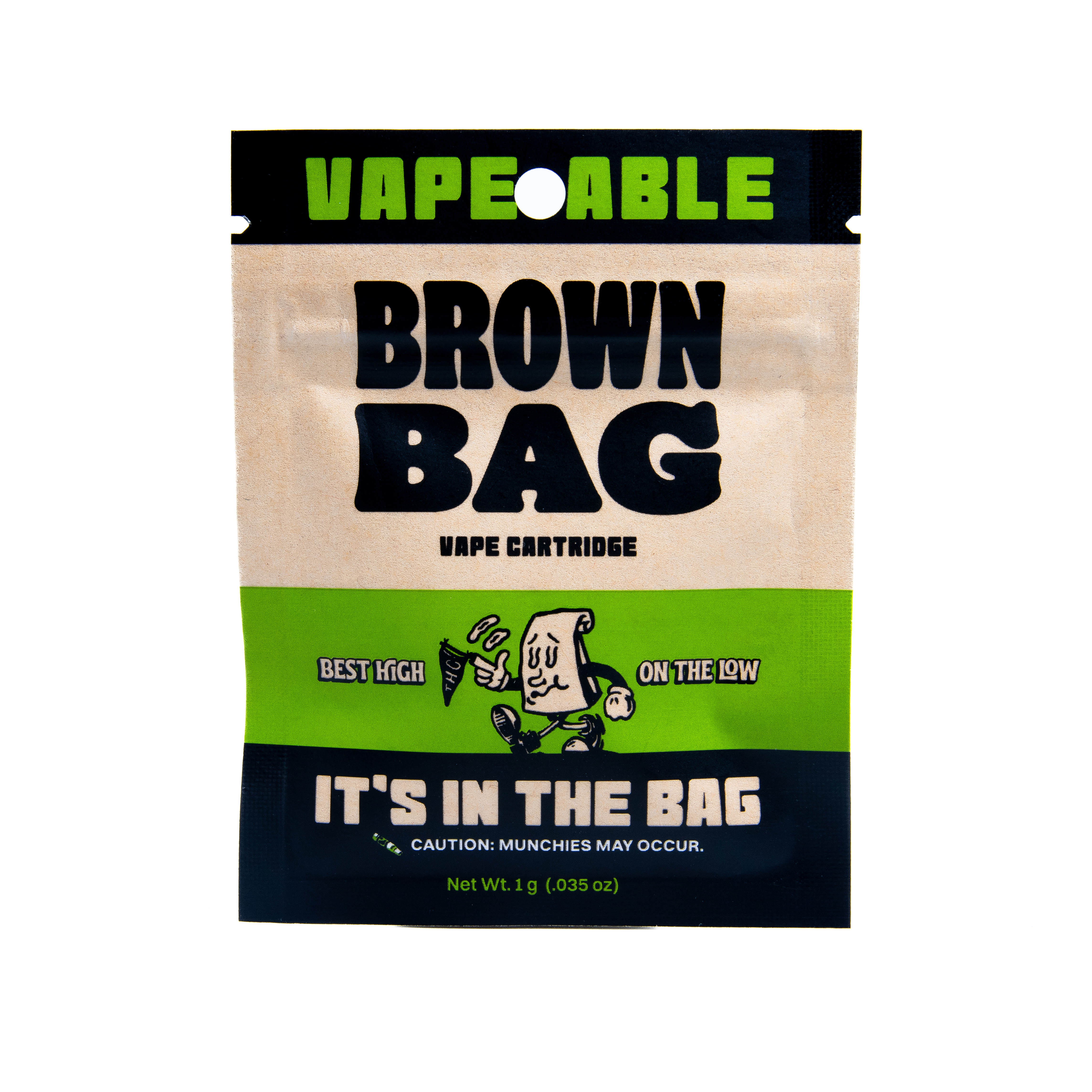 Photograph of Product: Brown Bag Distillate Vape Sativa Strawberry Cough