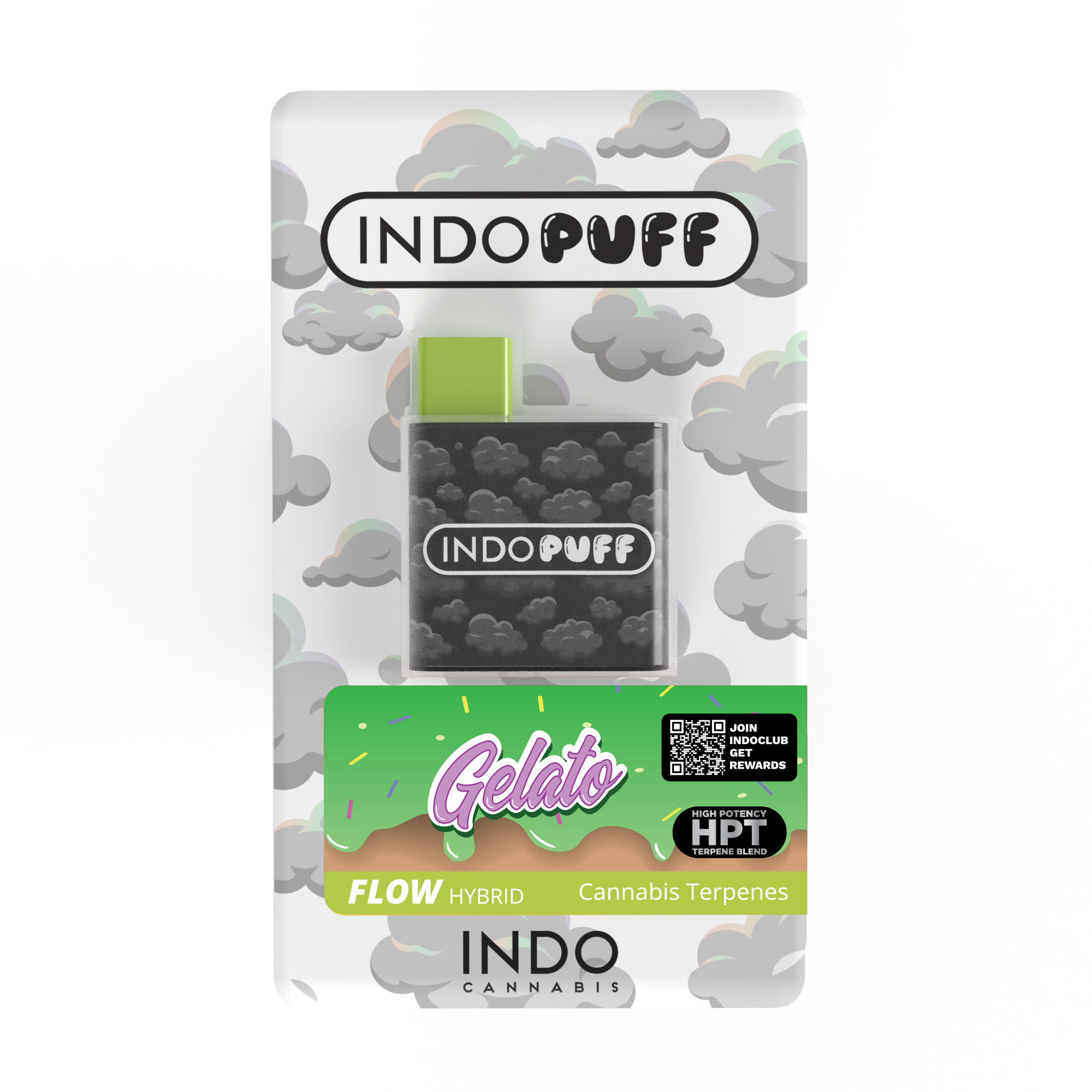 Photograph of product: IndoPuff | Gelato Disposable | .9g