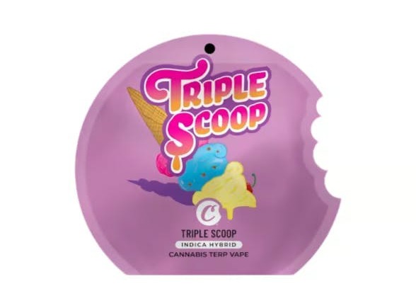 Photograph of product: Cookies - Distillate Cart - Triple Scoop (I)