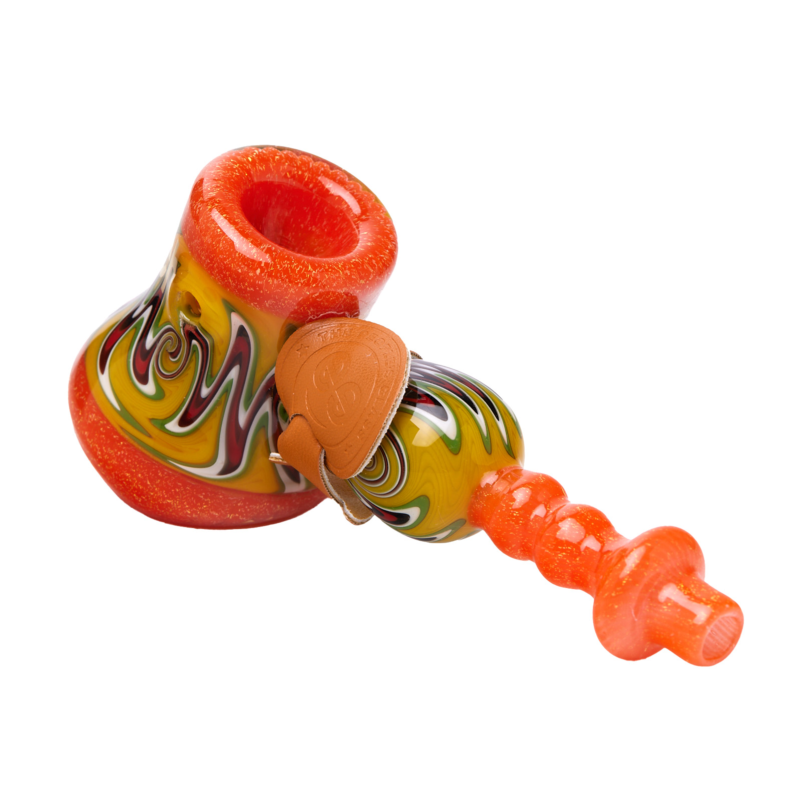 Photograph of product: Cheech Wig Wag Glass Bubbler