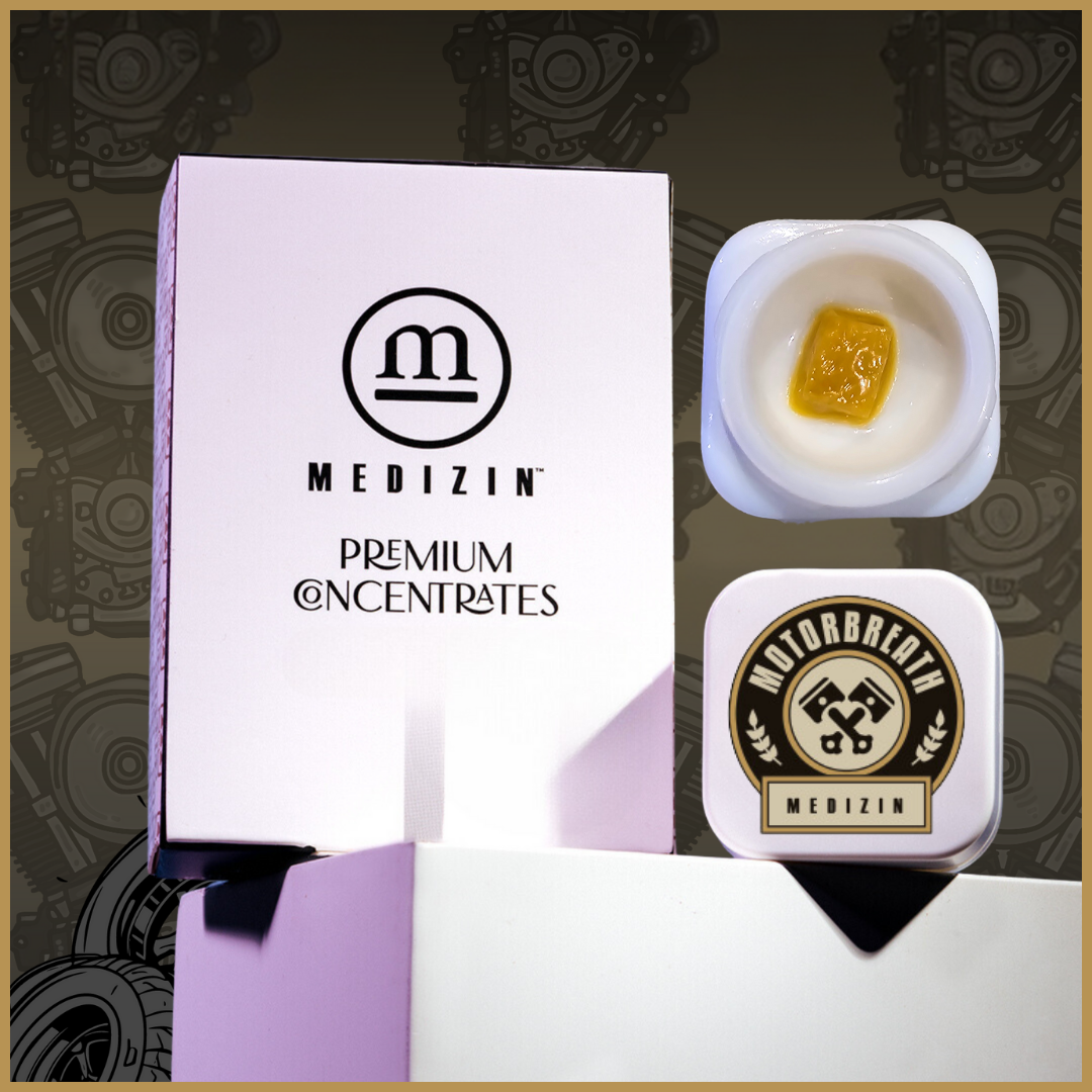 Photograph of product: Motorbreath Live Resin Badder 0.5g