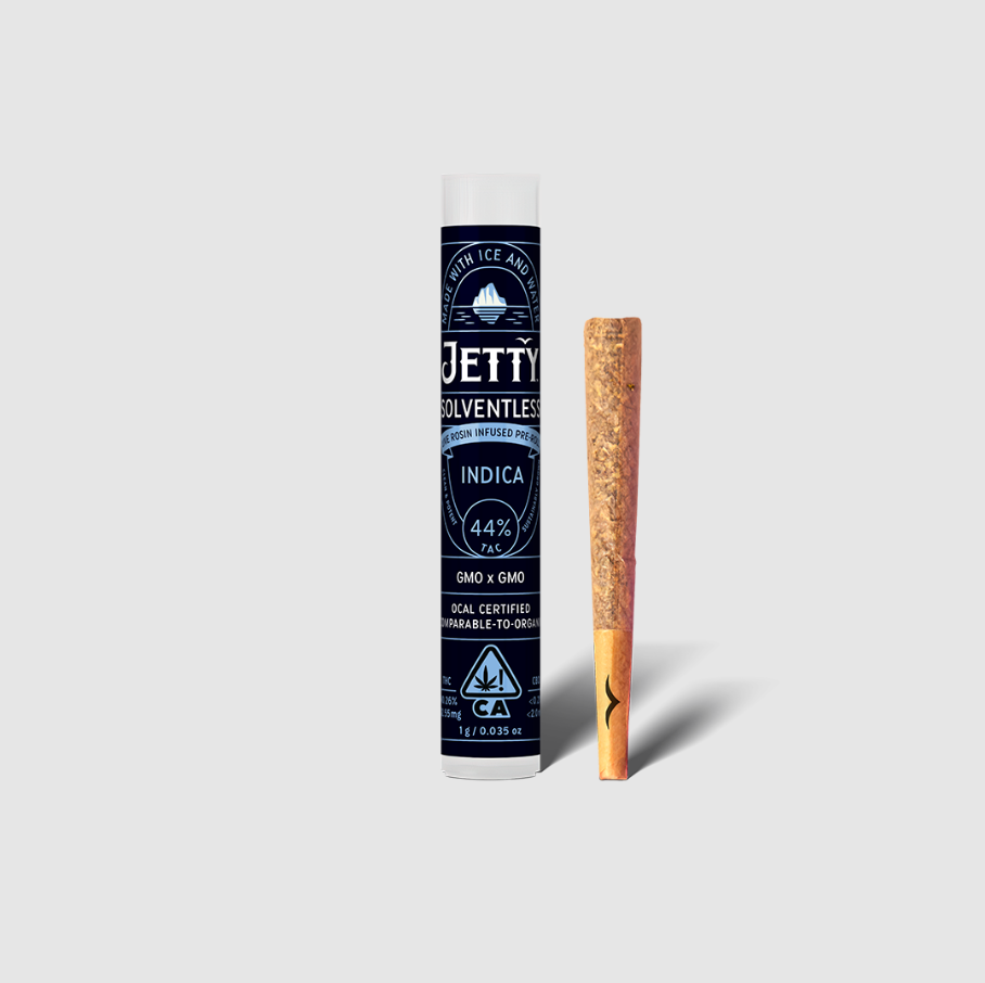 Photograph of product: Jetty | Live Resin Infused Preroll | GMO x GMO