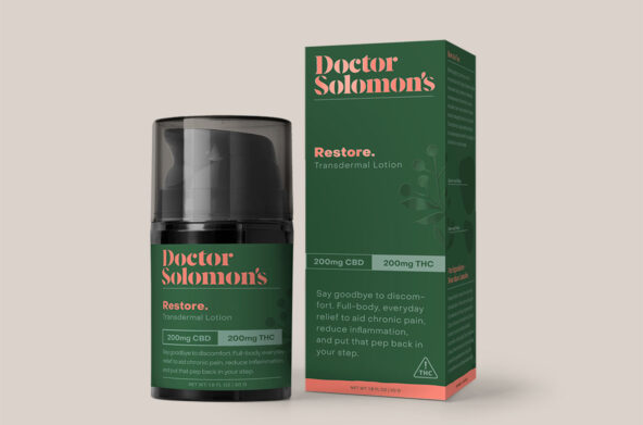 Photograph of product: Dr. Solomon's Lotion 400mg Restore