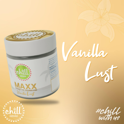 Photograph of product: Chill Medicated - Vanilla Lust Maxx - 1:1 Rub