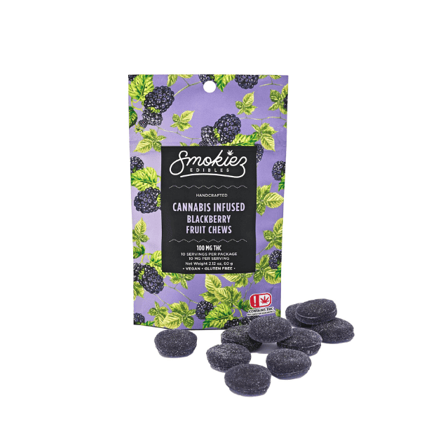 Photograph of product: BLACKBERRY FRUIT CHEW GUMMIES