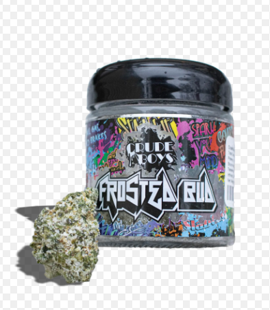 Photograph of product: Crude Boys - Meme Demon Frosted Buds - 3.5g