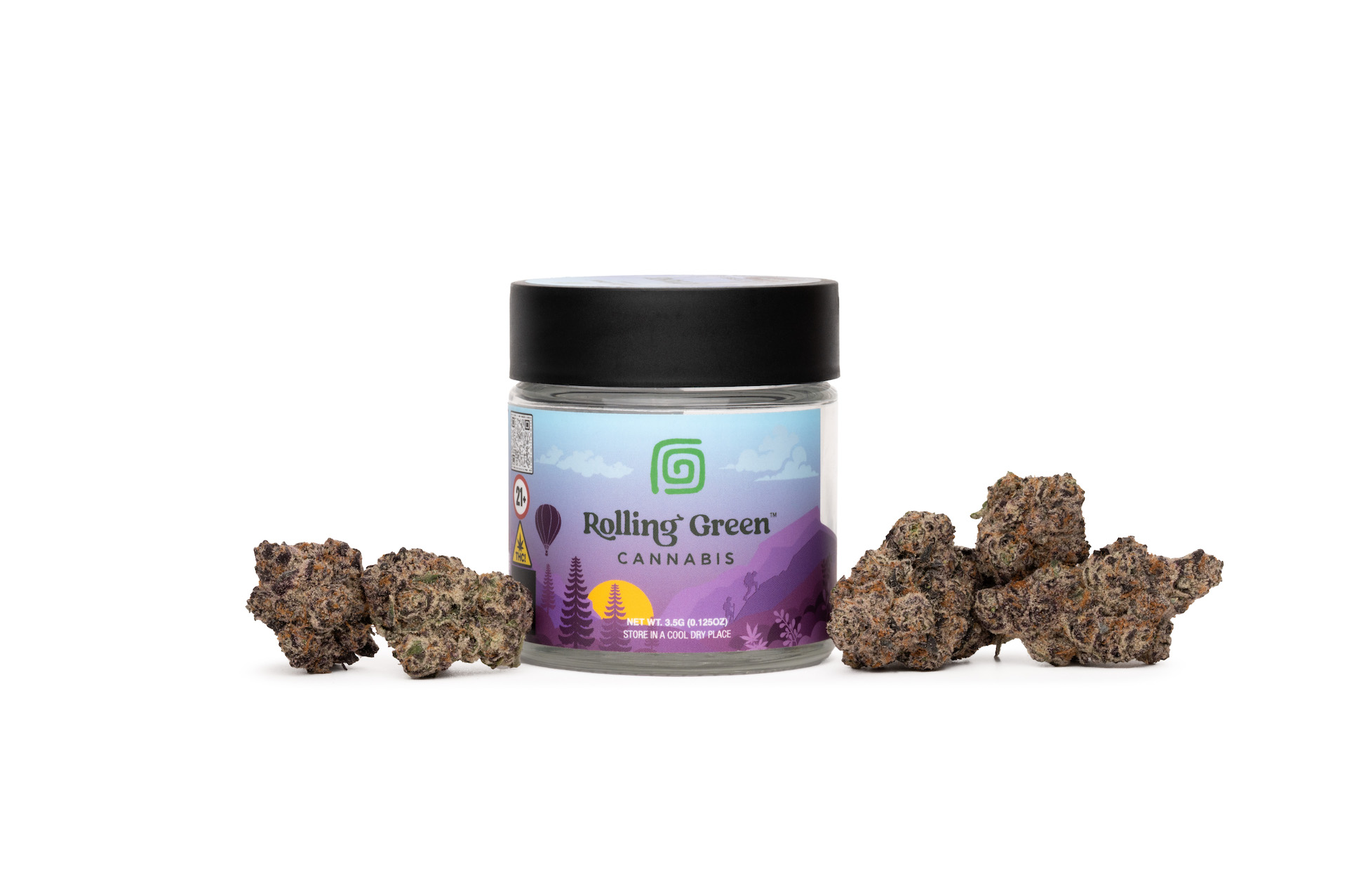 Photograph of product: Rolling Green - Deja Vu - 3.5g