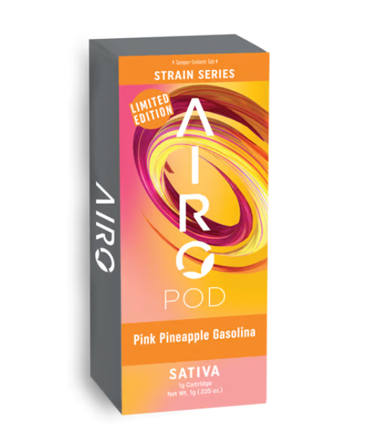 Photograph of product: Airo | AiroPod Cartridge | Pink Pineapple Gas