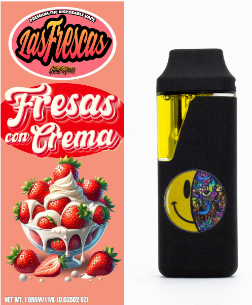 Photograph of product: Las Frescas - Disposable - (H) - Fresa Con Crema