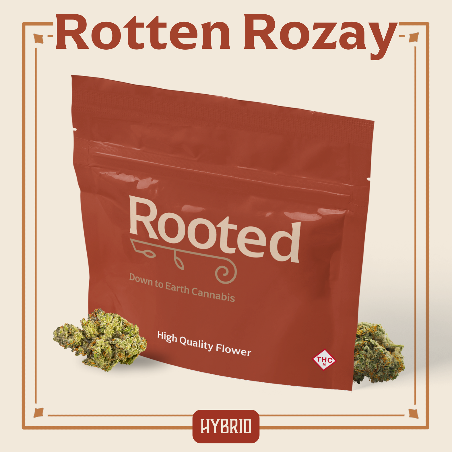 Photograph of product: Rotten Rozay Flower | 14g