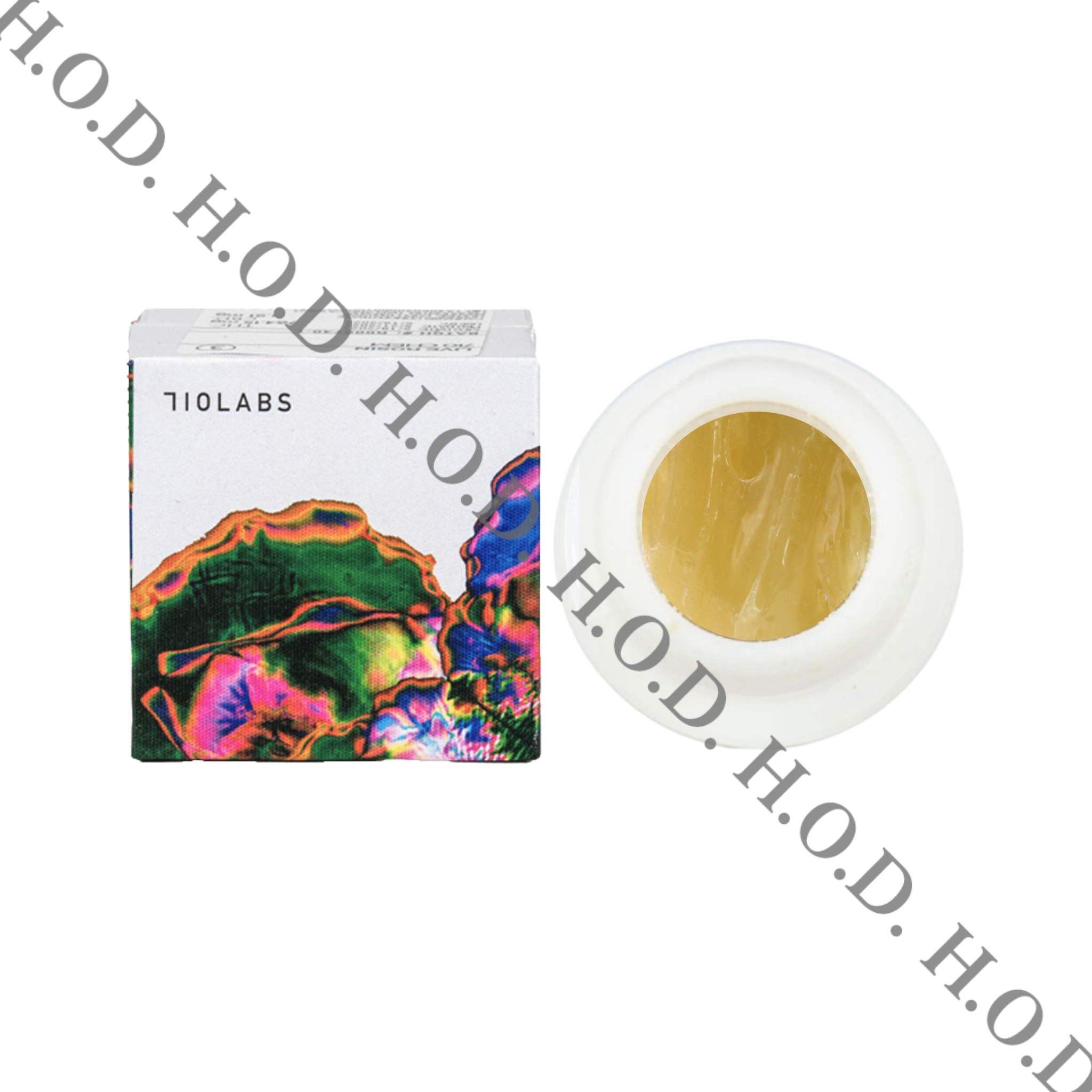 Photograph of product: 710 Labs Faux Fauna F2 #5 1st Press Live Rosin Tier 2 1g