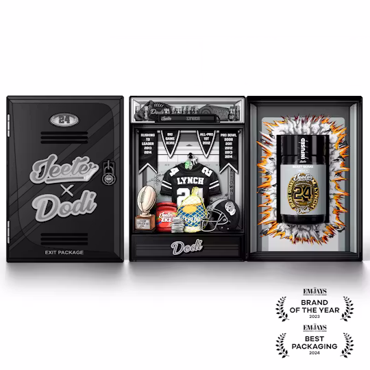 Photograph of product: Jeeter x Primitiv Infused Preroll 5pk - Beast Quake