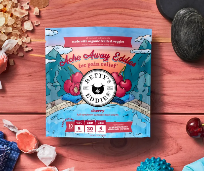 Photograph of product: Cherry - Fruit Chews - Betty's Eddies