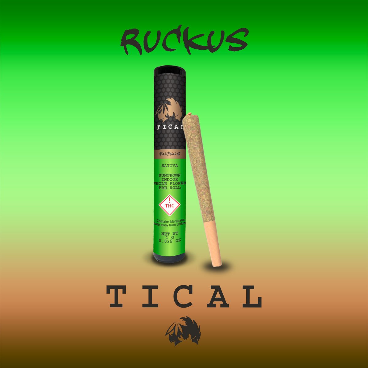 Photograph of product: TICAL - Power - FullGram Preroll