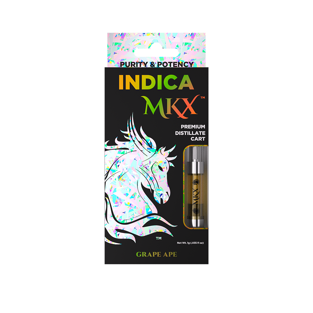 Photograph of product: MKX - Grape Ape - 1g Vape Cart