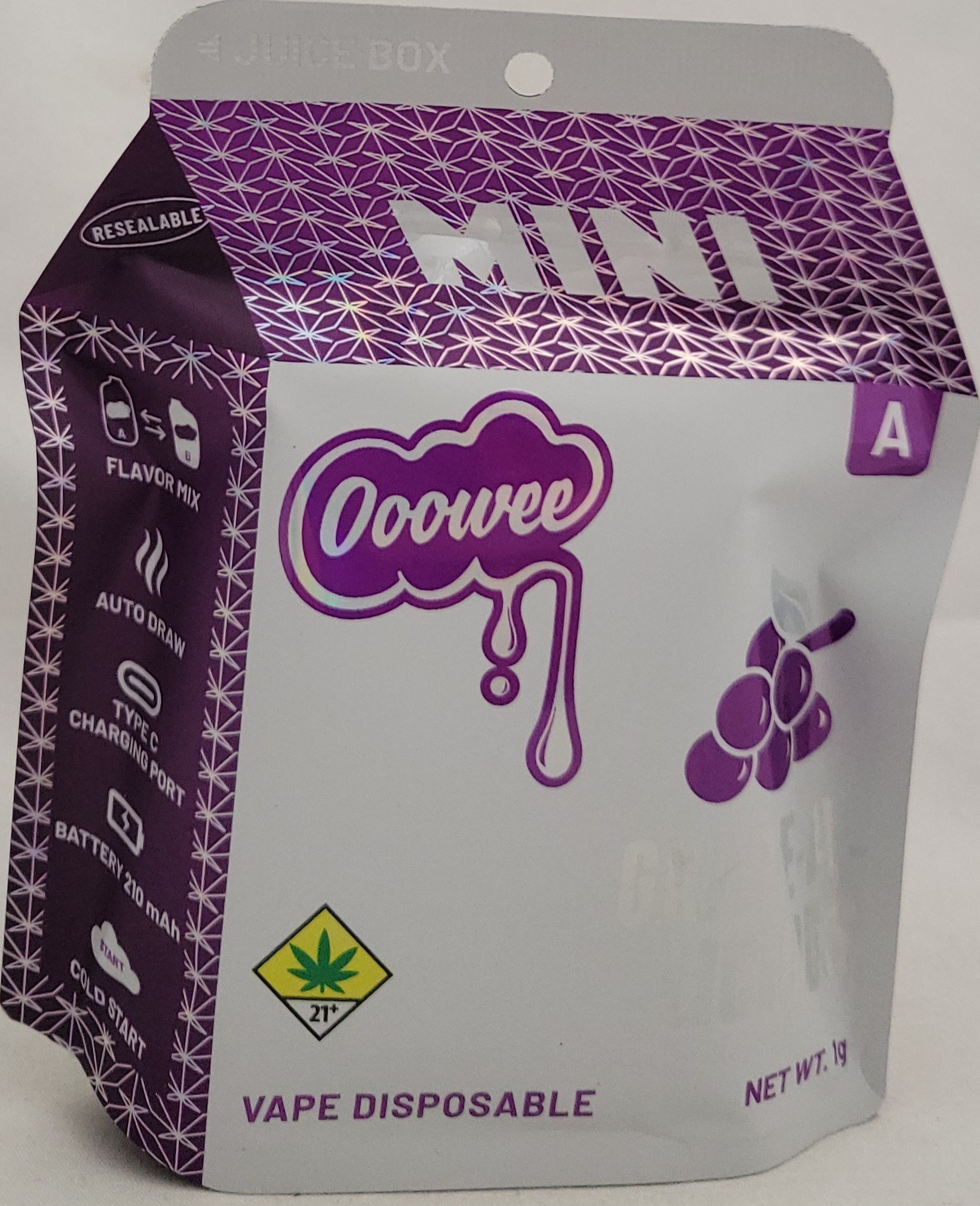 Photograph of product: Grape A Licious *Side A* | 1g