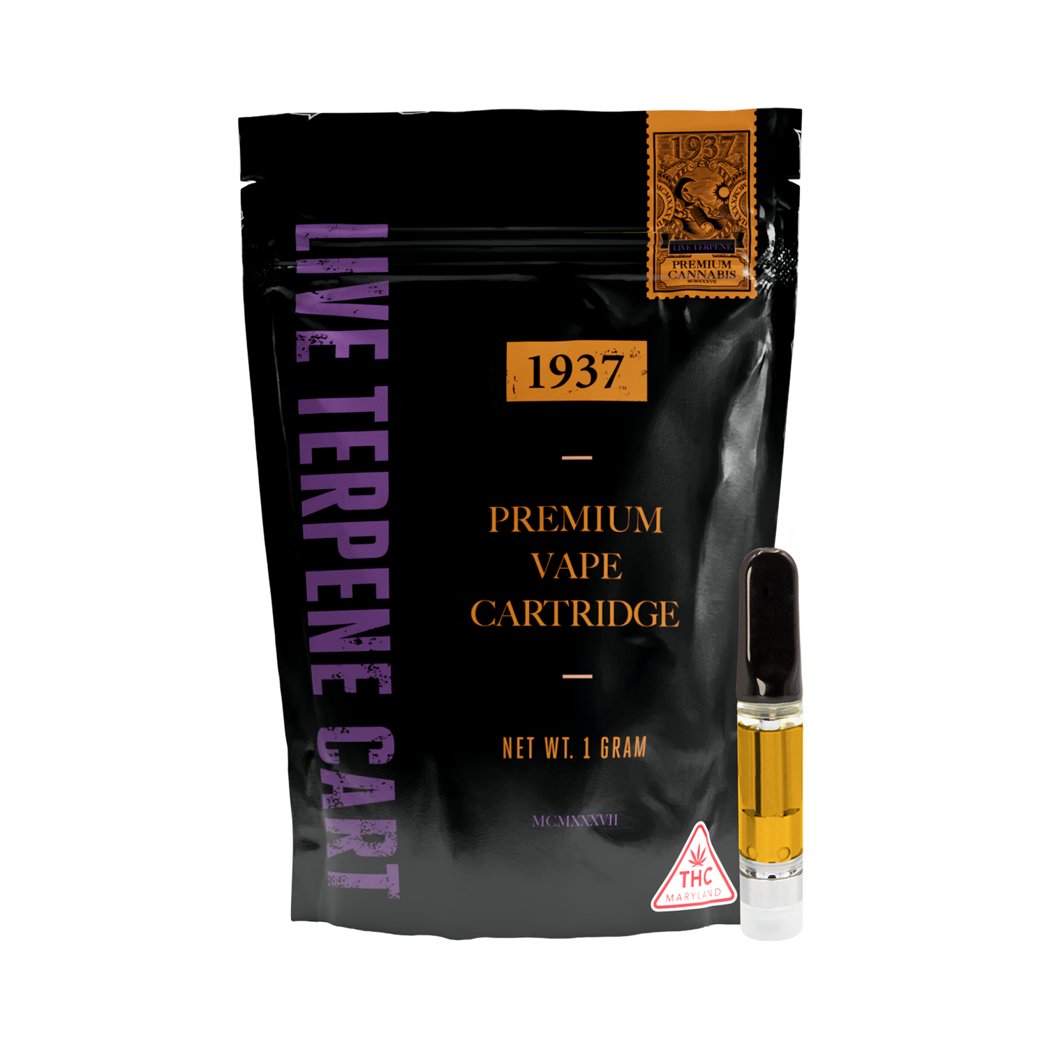 Photograph of product: 1937 LA Confidential Live Terpene Cart