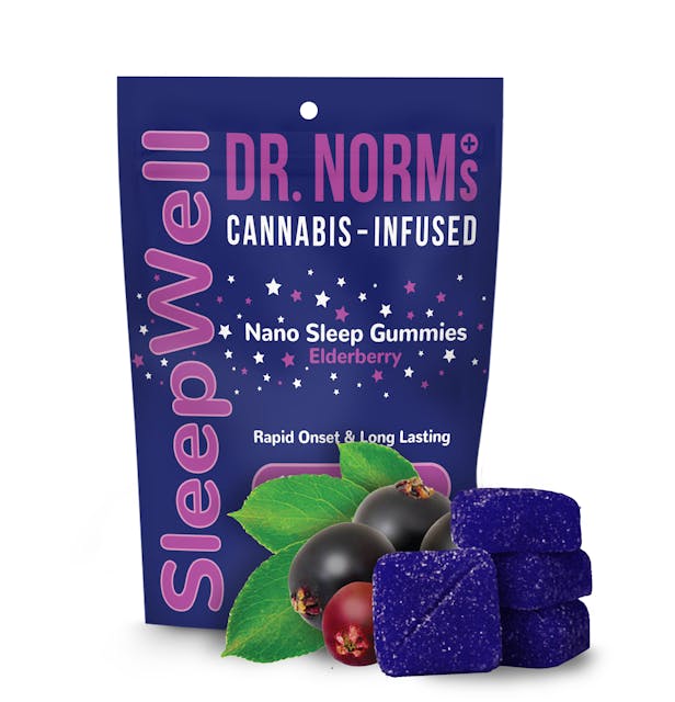 Photograph of product: 100MG Gummies Elderberry Nano Sleep - Elderberry Nano Sleep