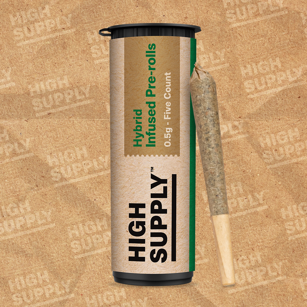 Photograph of product: Infused RS11 Pre-Roll Pack 2.5g (5-Pack | 0.5g Each)