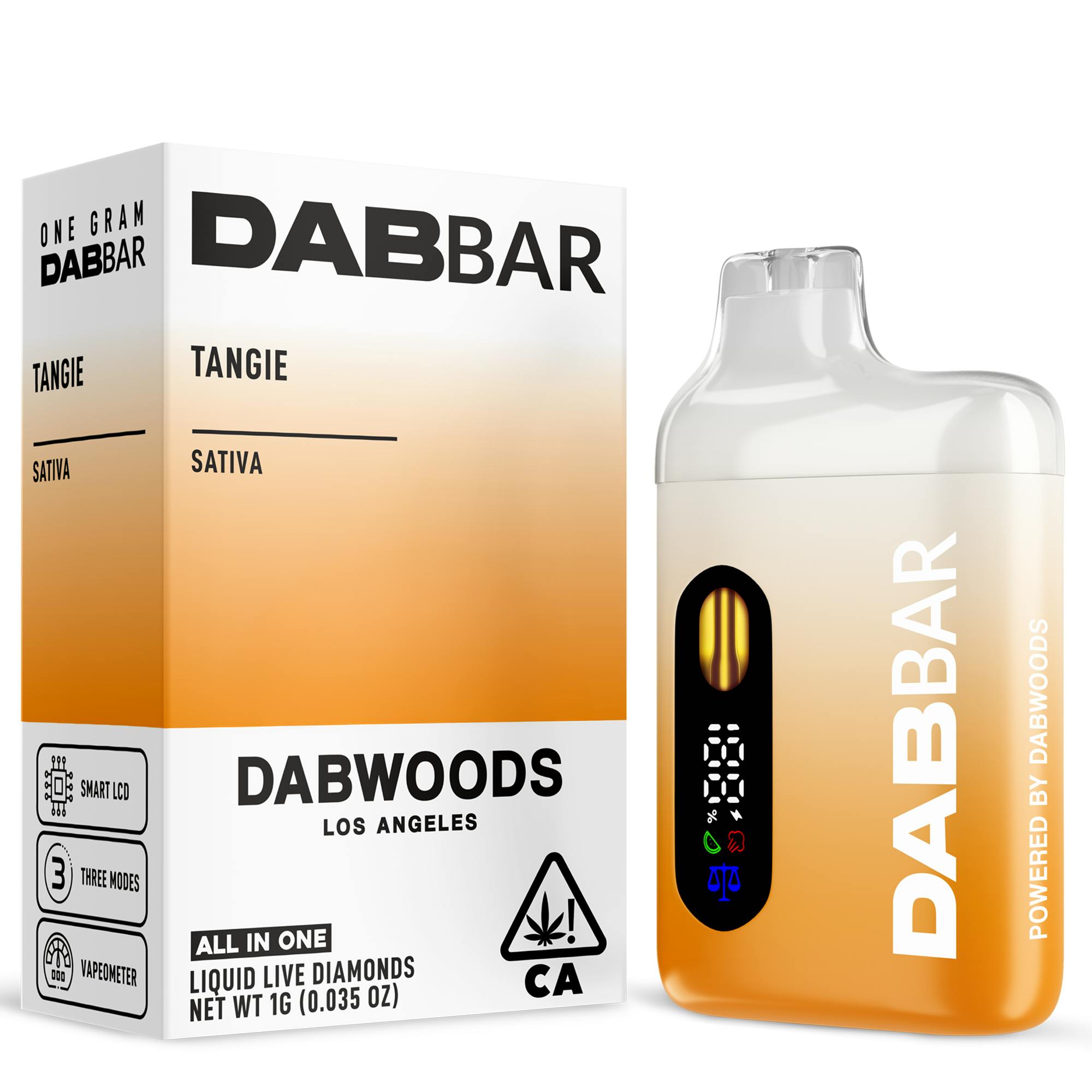 Photograph of product: DABWOODS | TANGIE LD (S) | 1G AIO