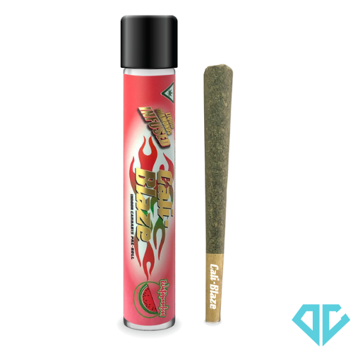 Photograph of product: Cali-Blaze Watermelon Infused Pre-Roll 1.2g