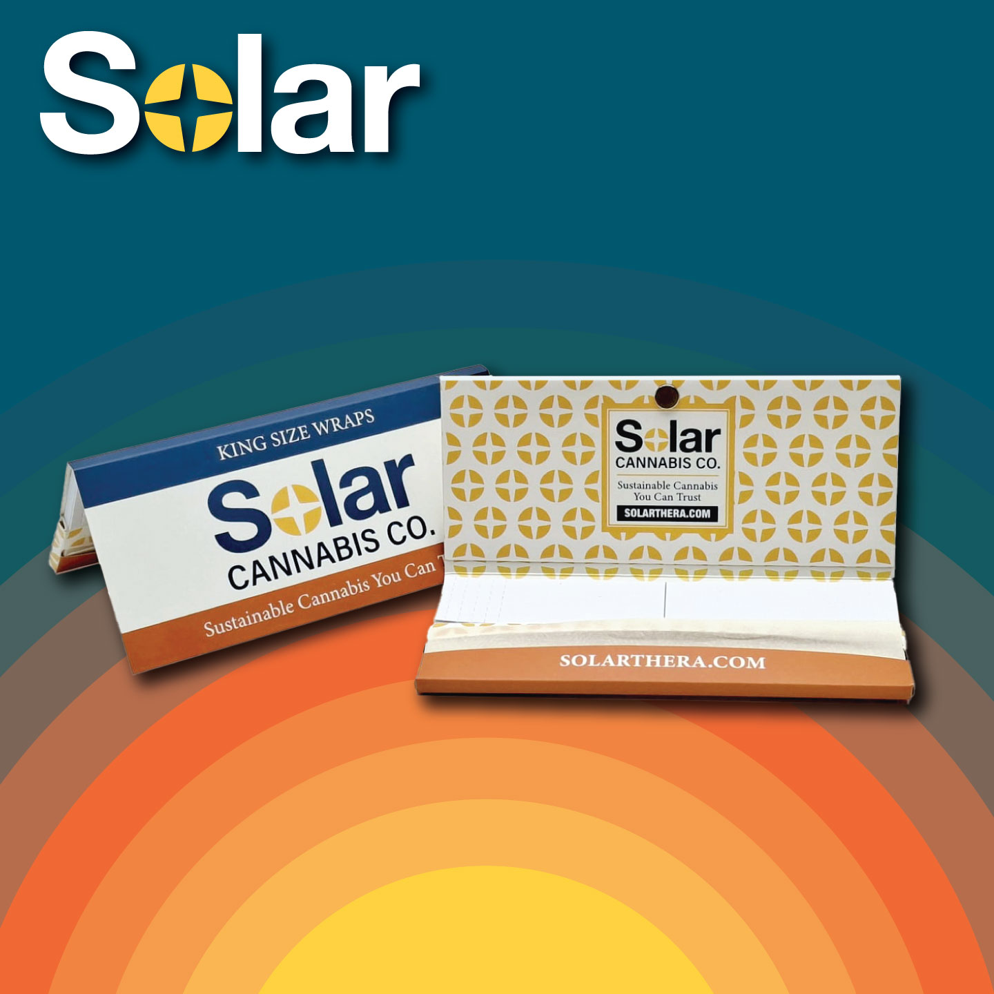 Photograph of product: Solar | King Size Rolling Papers