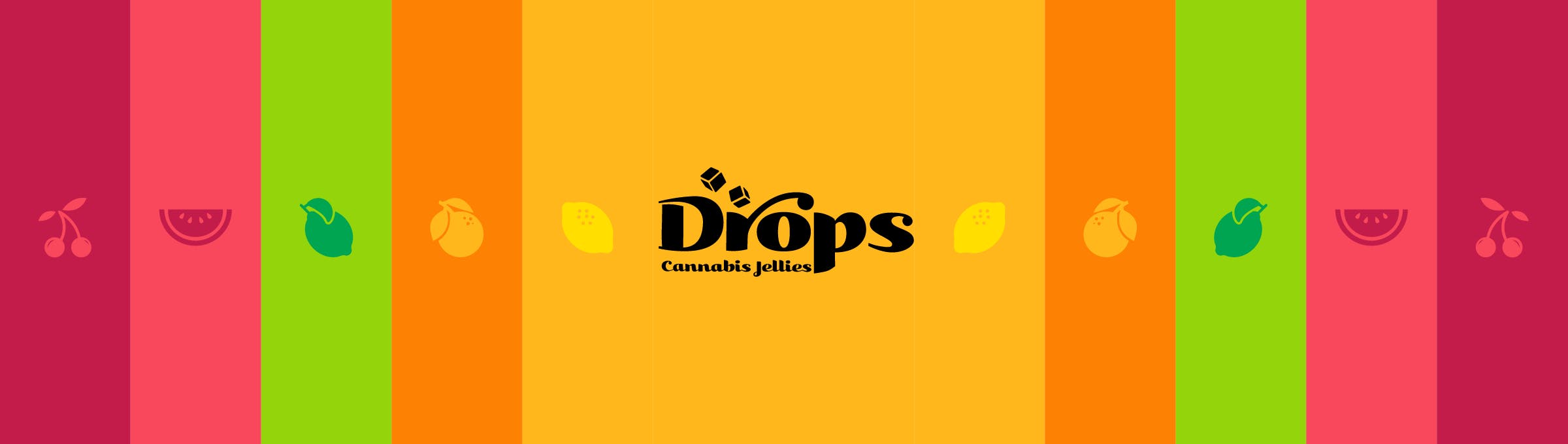 Photograph of product: DROPS - EDIBLE GUMMY - 100MG - SINGLE - Oui'd - BLACK CURRANT 1:1:1