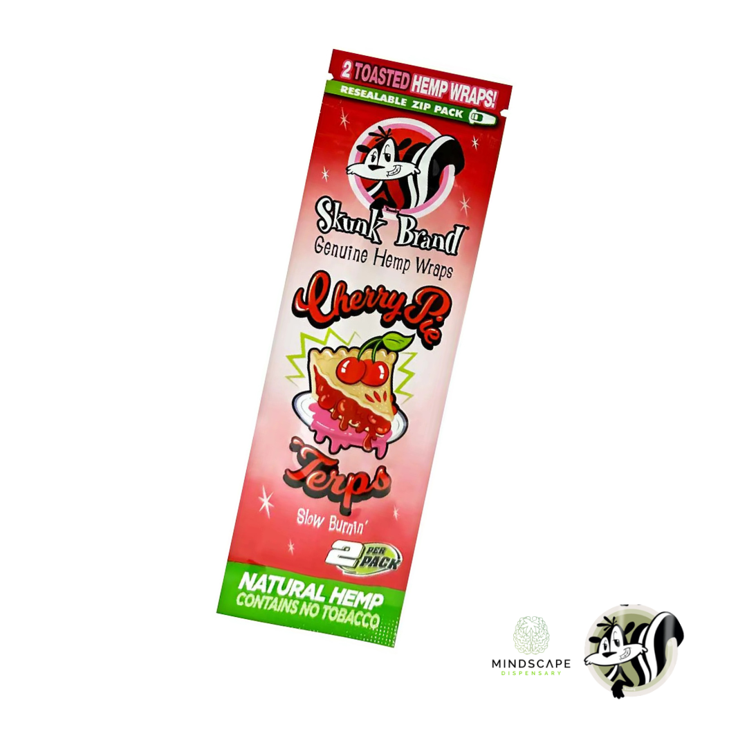 Photograph of product: Skunk Hemp Wraps Cherry Pie
