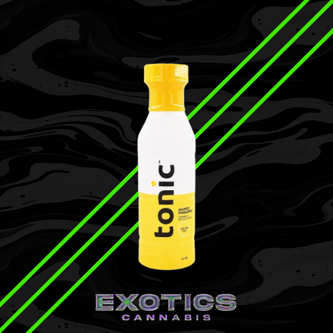 Photograph of product: Tonic - Mango Pineapple 12oz Beverage 100mg (Buy 1, get 1 free!)