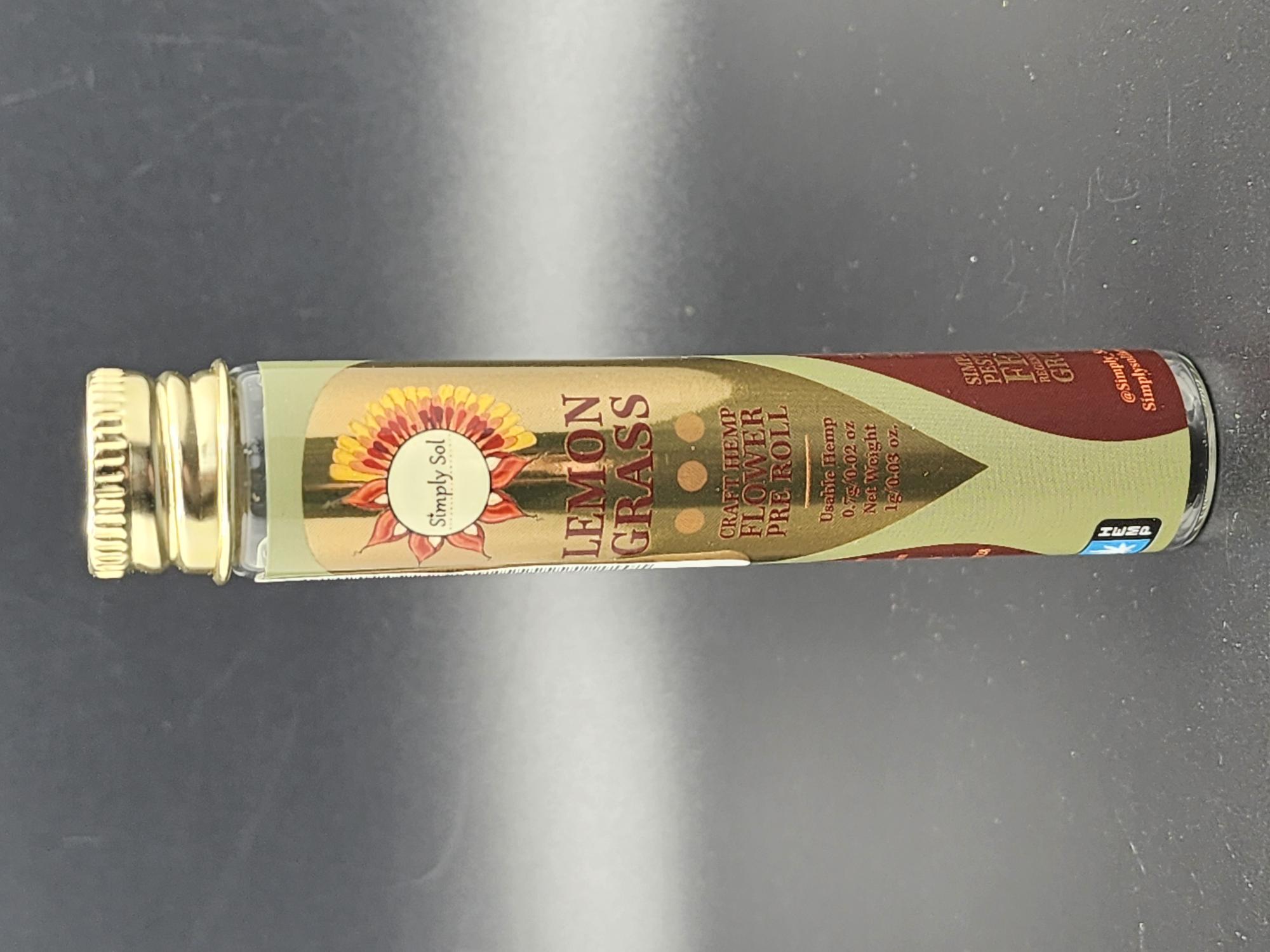 Photograph of product: Pre-roll | Lemongrass | 1g