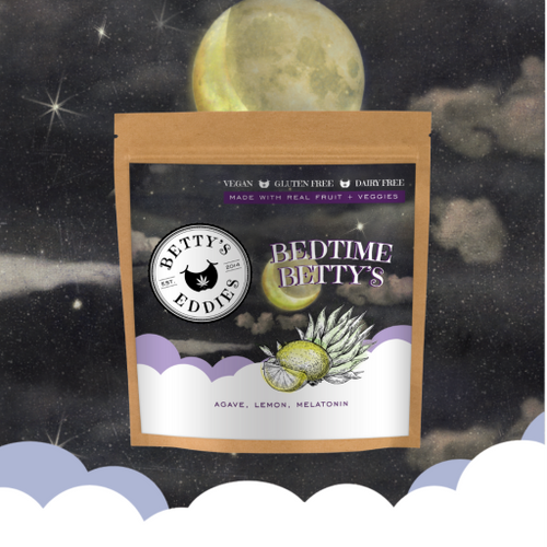 Photograph of product: Betty's - Bedtime Chews - 500mg (10 Chews)