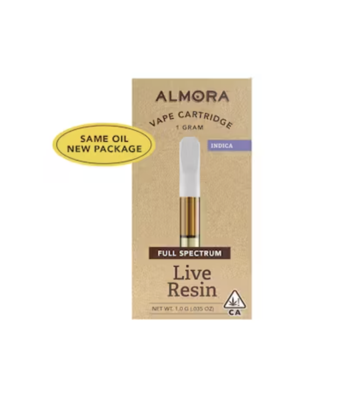 Photograph of product: Legend OG (I) Live Resin CARTRIDGE 1g - Almora Farm