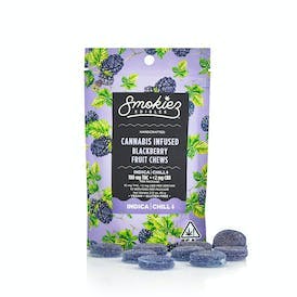 Photograph of product: Sweet Blackberry | 100mg Fruit Chews - 