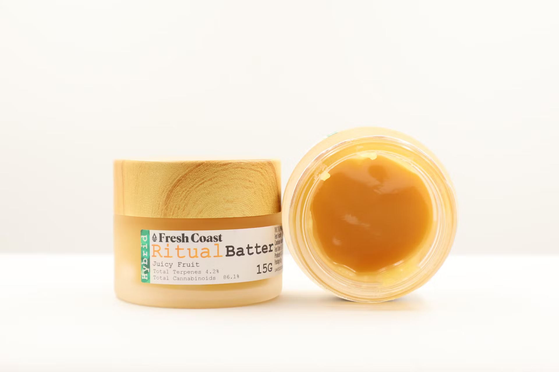 Photograph of product: Baller Bucket - Fresh Coast - Juicy Fruit - (Ritual Batter) - (Hybrid) - 76.07% TH-oui